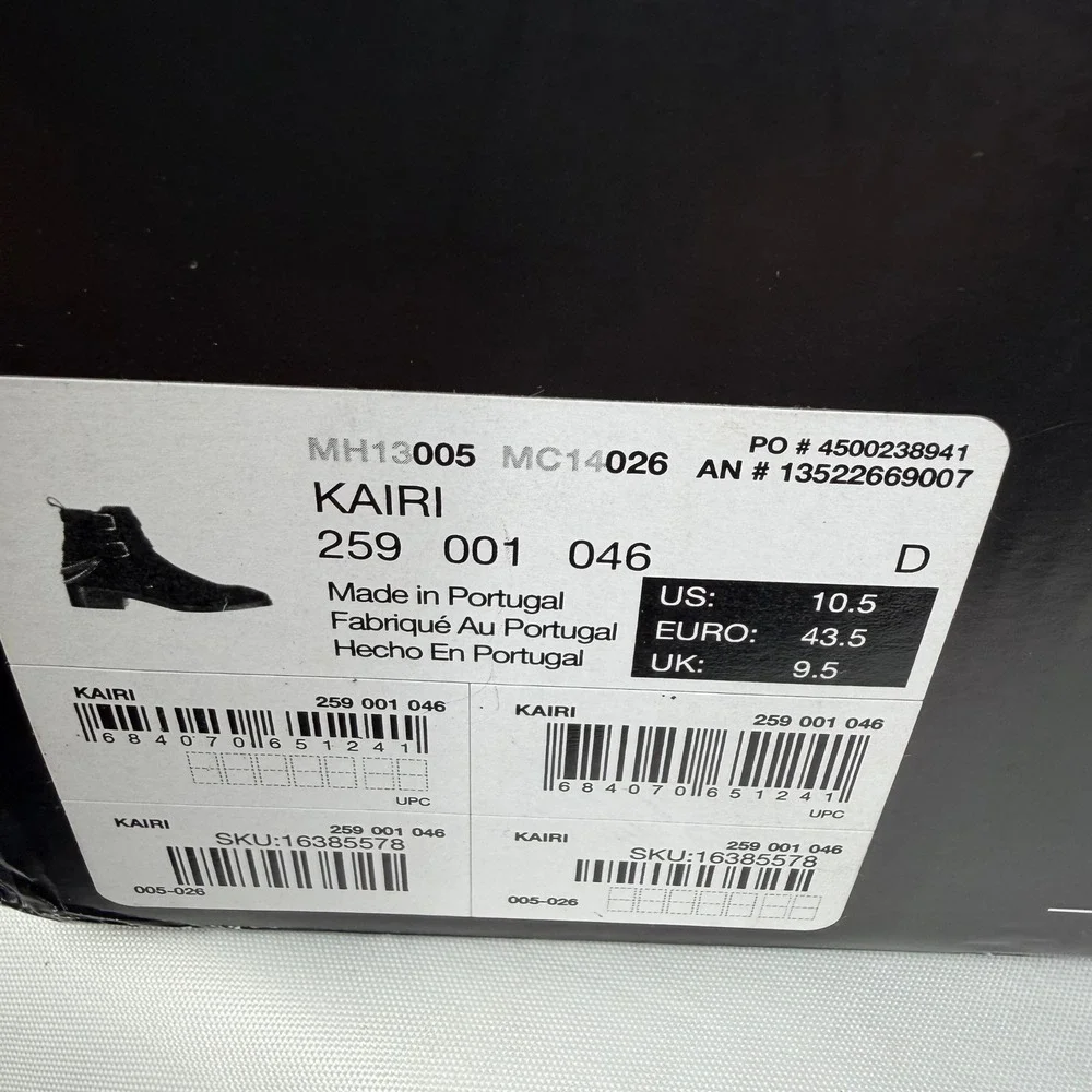 Aldo x Jordan Fisher Kairi Mens Tan Suede Chain Rhinestone Buckle Boots 10.5 NEW